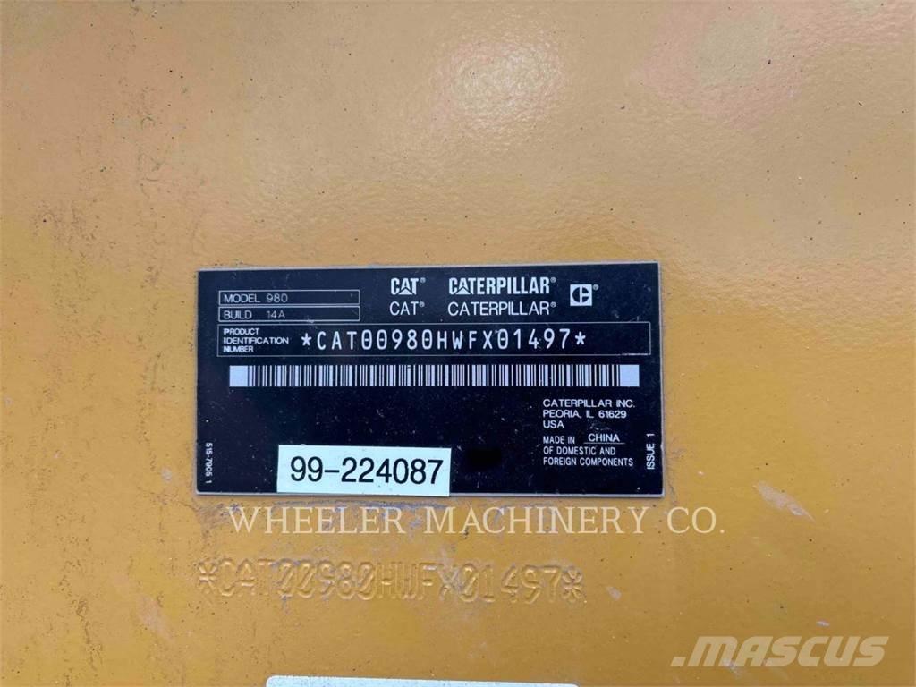 CAT 980 Hjullastare