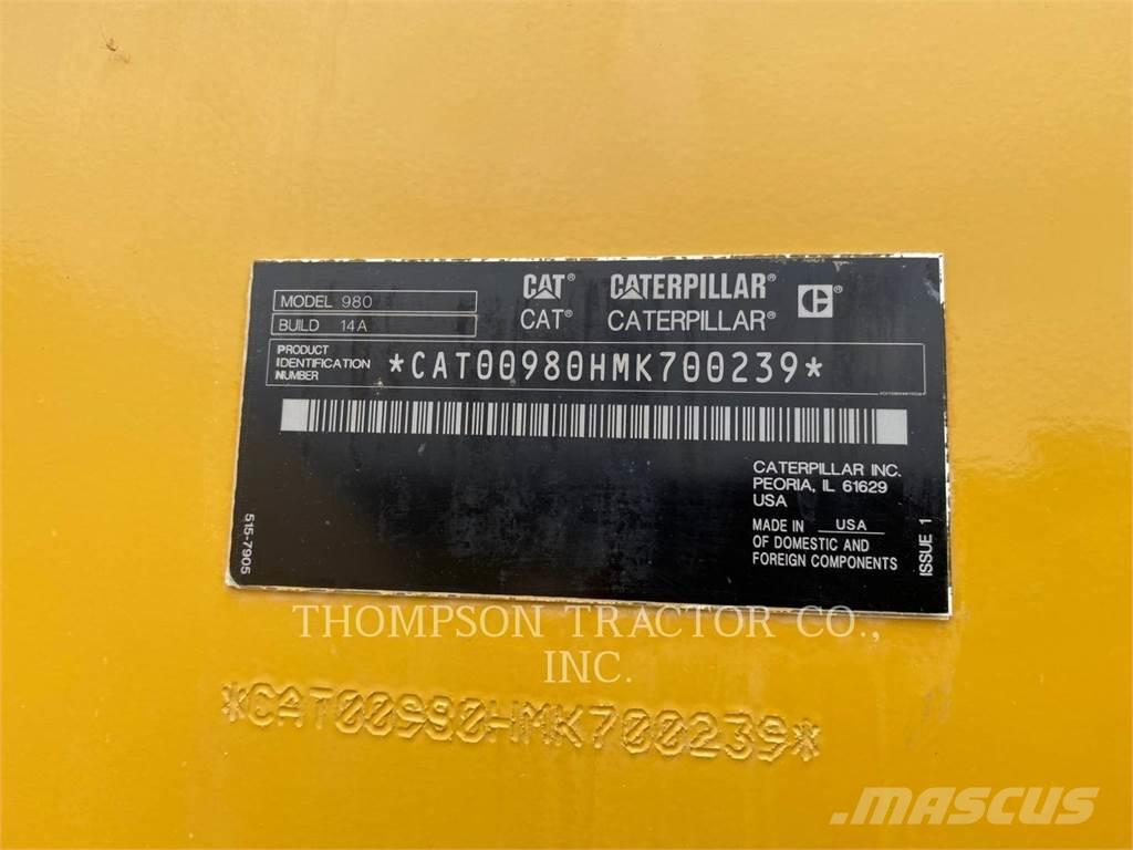 CAT 980 Hjullastare