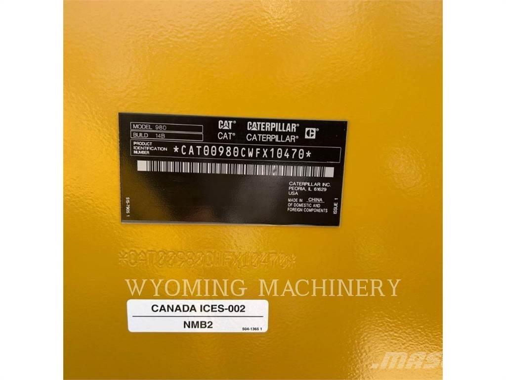 CAT 980 Hjullastare