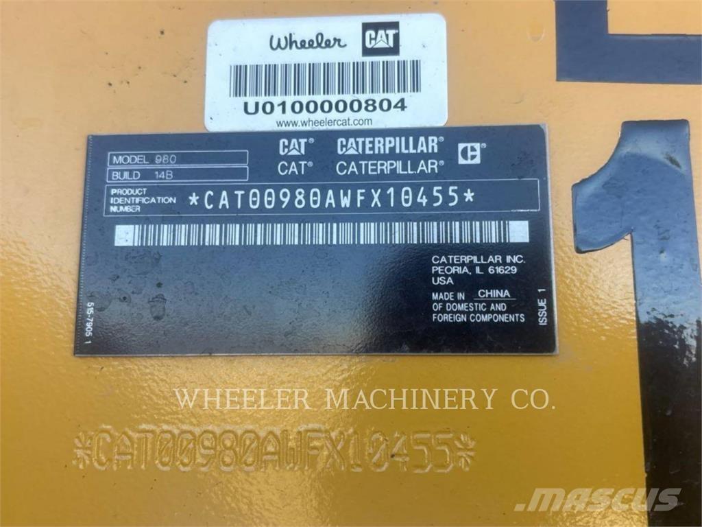 CAT 980 Hjullastare