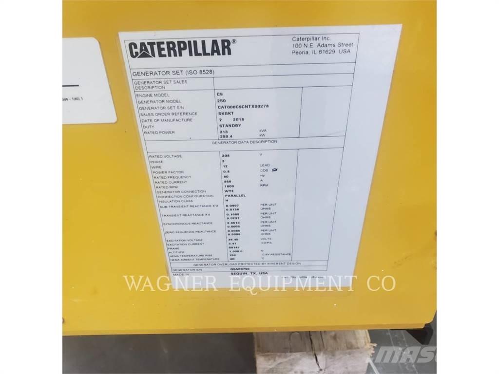 CAT C 9 Dieselgeneratorer
