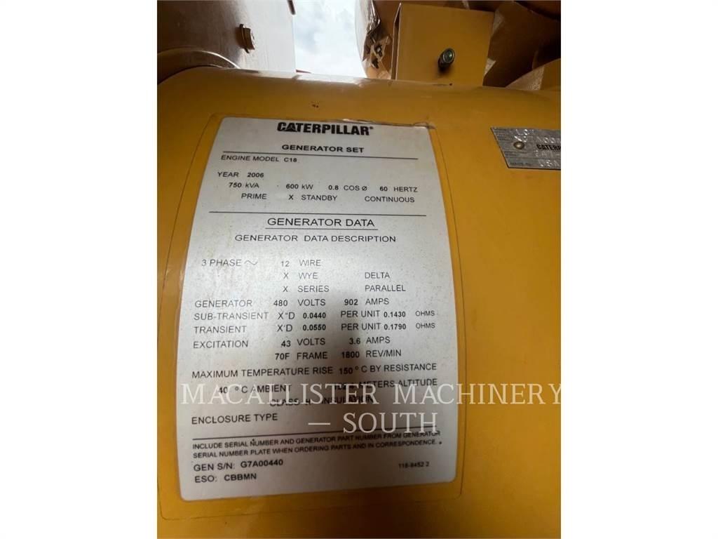 CAT C18 Dieselgeneratorer