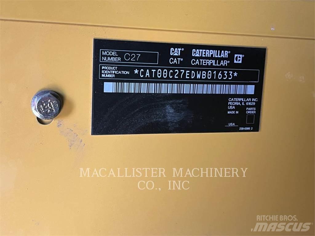 CAT C27 Dieselgeneratorer