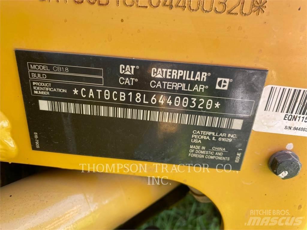 CAT CB 1.8 Tvåvalsvältar