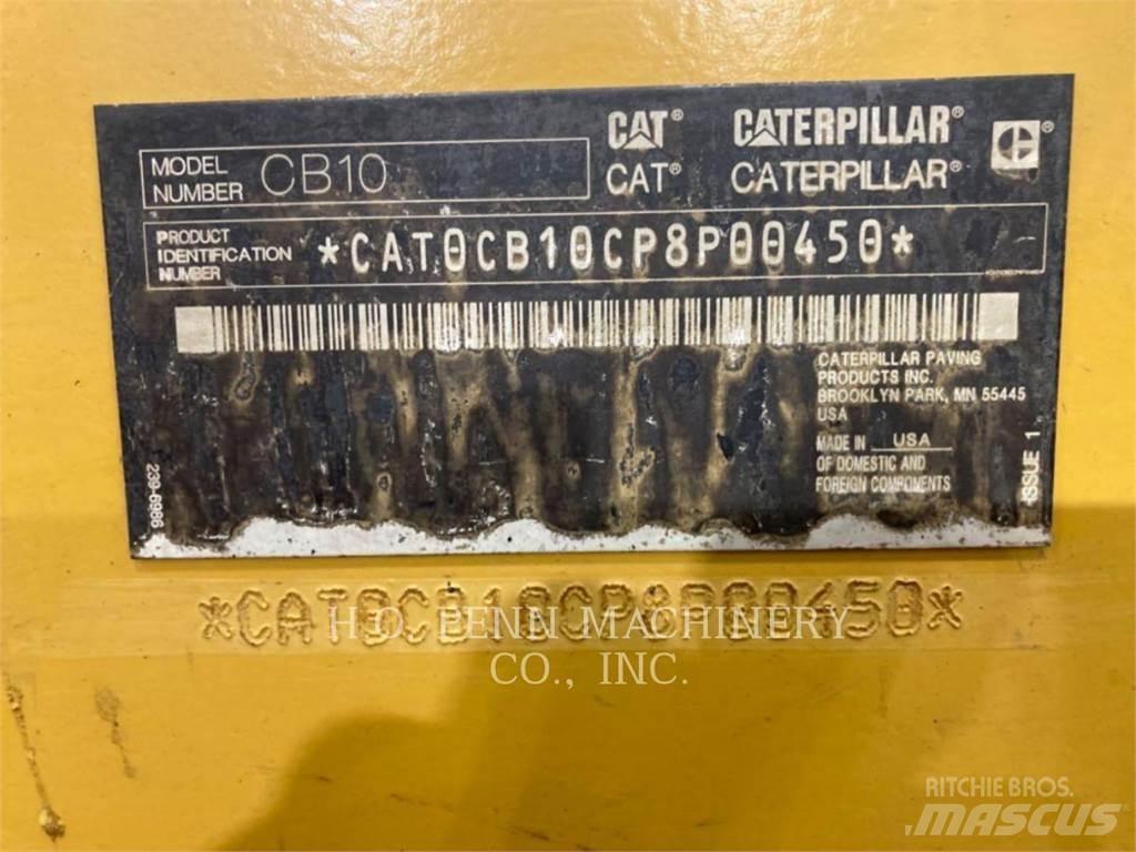 CAT CB 10 Tvåvalsvältar