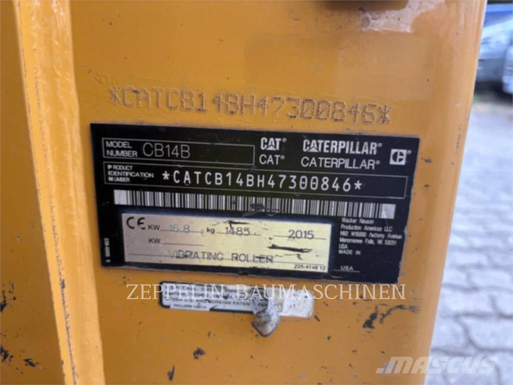 CAT CB14B Jordkompaktorer