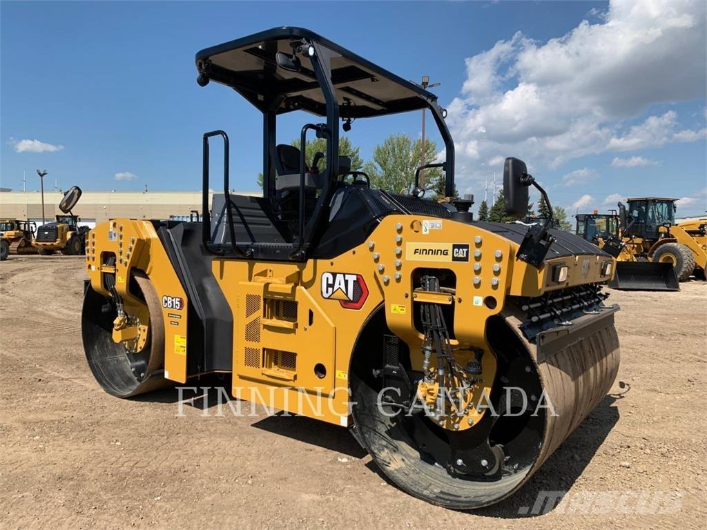 CAT CB15 Tvåvalsvältar