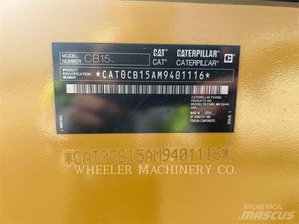 CAT CB15 CW VV Tvåvalsvältar