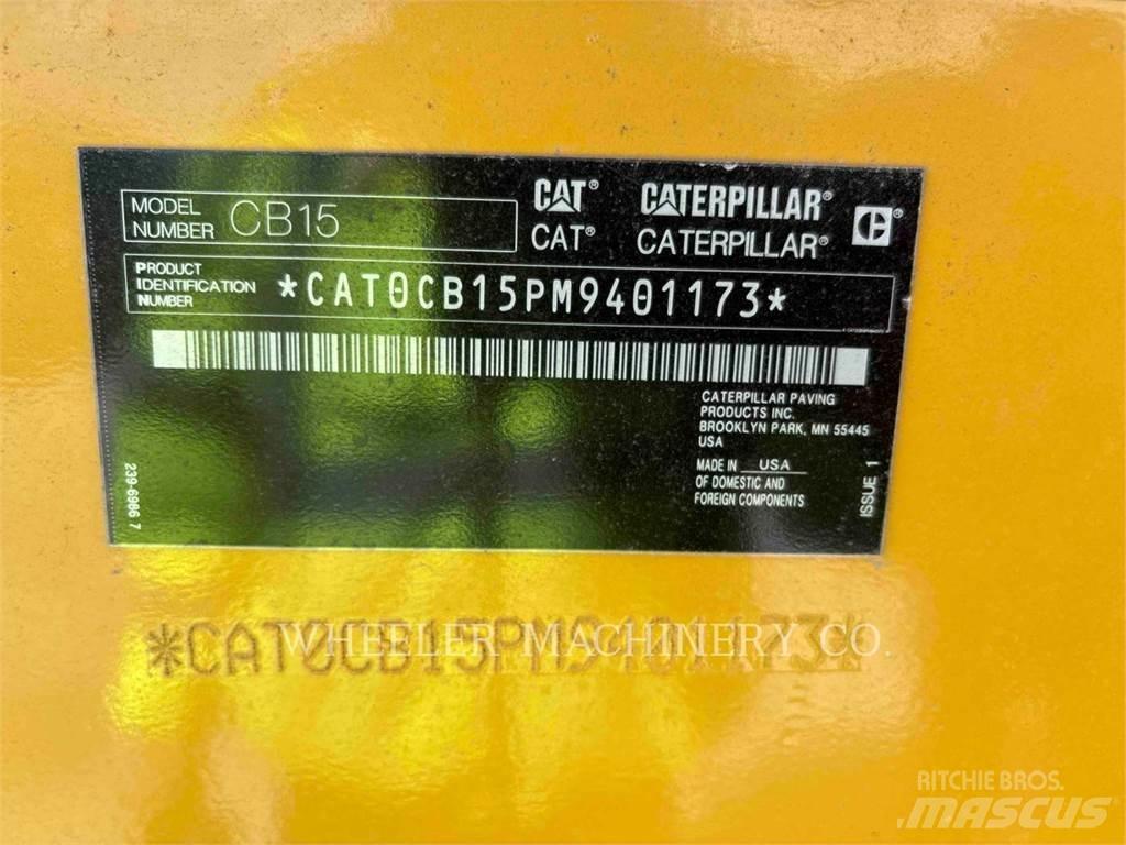 CAT CB15 CW VV Tvåvalsvältar