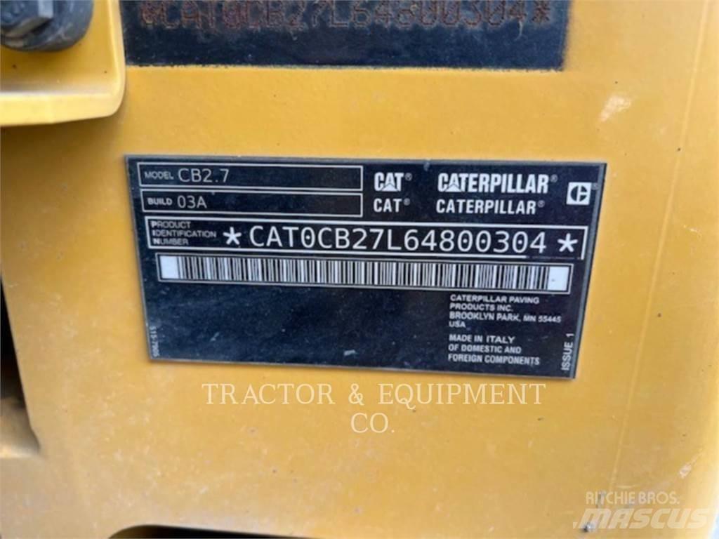 CAT CB2.7 Asfaltsläggningsmaskiner