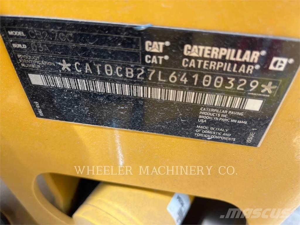 CAT CB2.7 GC Tvåvalsvältar