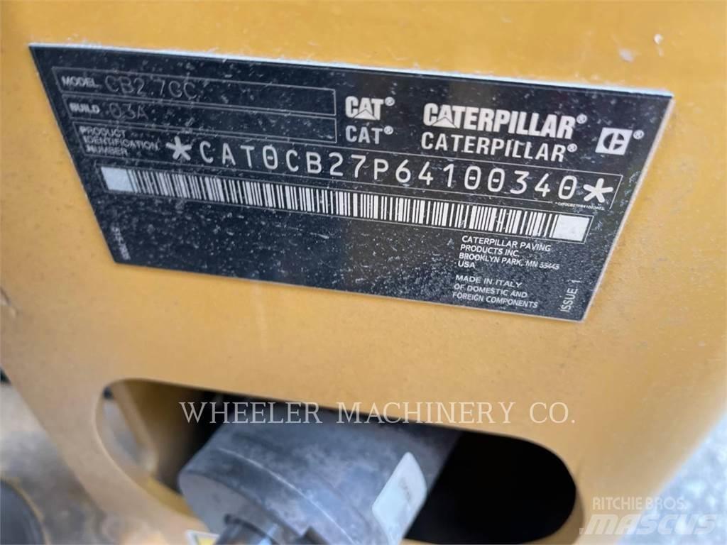 CAT CB2.7 GC Tvåvalsvältar