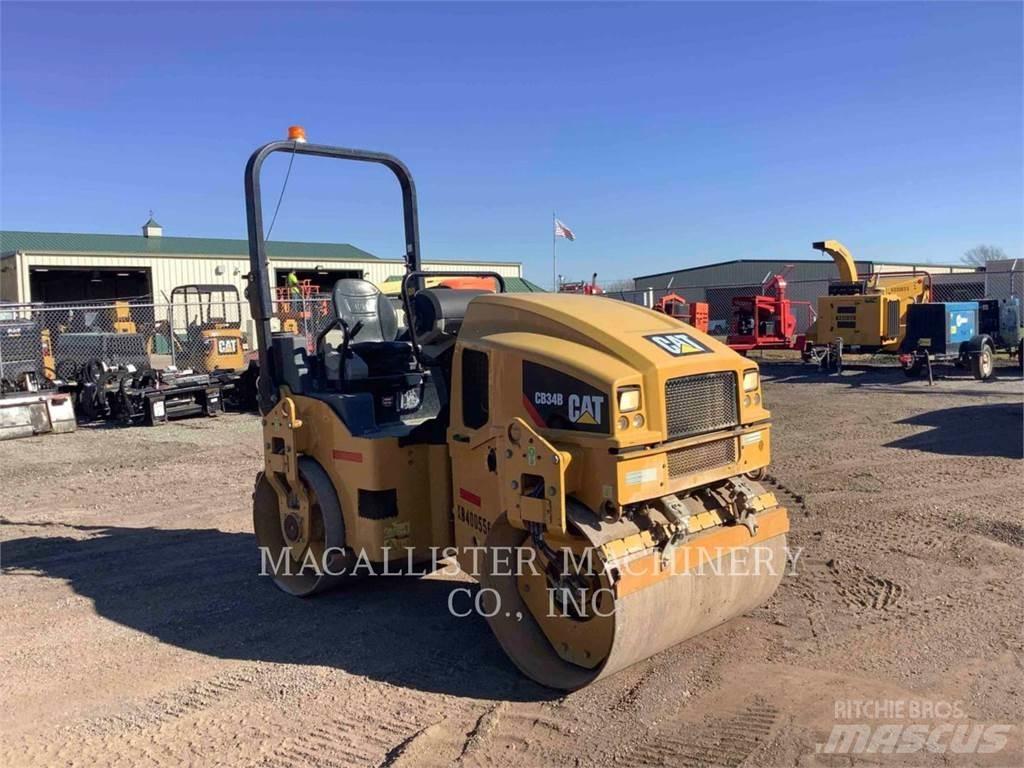 CAT CB34B Tvåvalsvältar