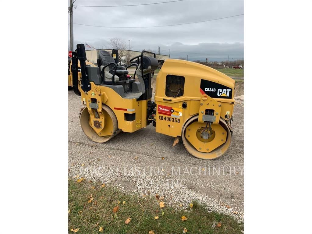 CAT CB34B Tvåvalsvältar