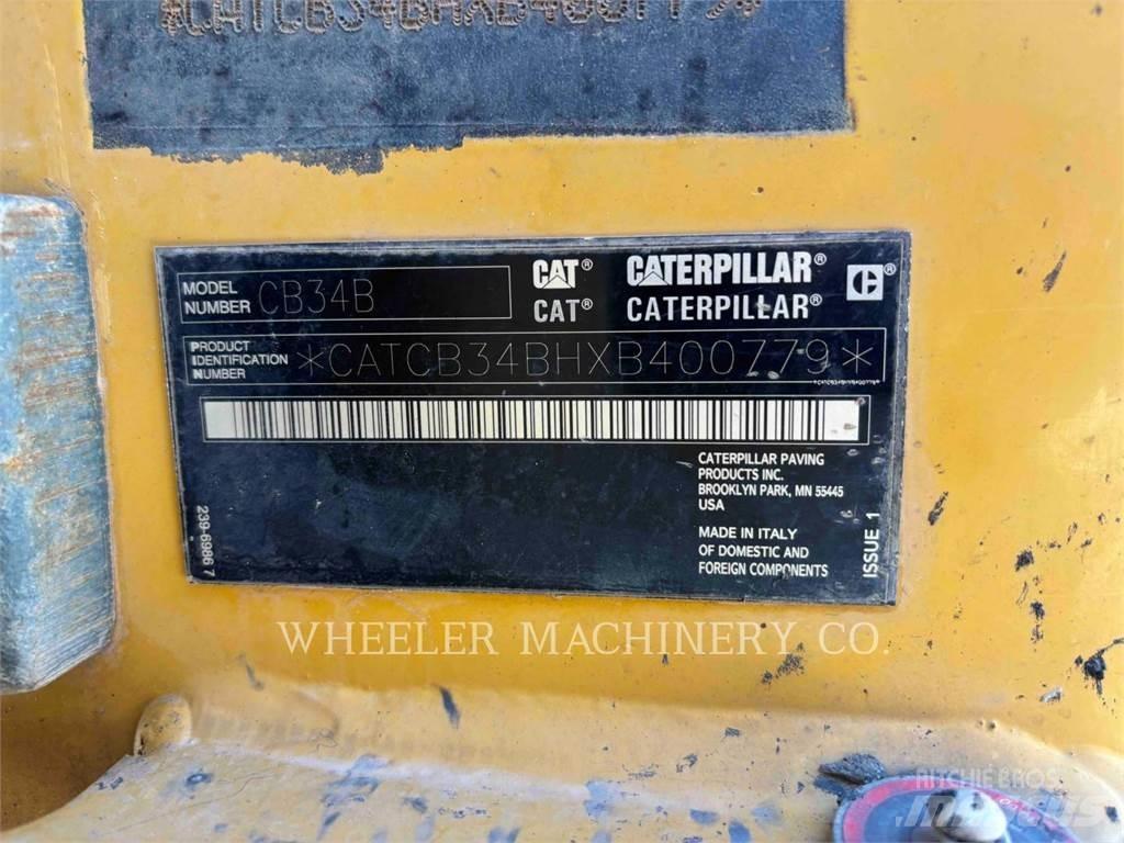 CAT CB34B Tvåvalsvältar