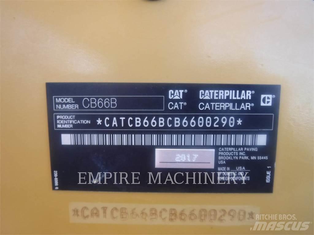CAT CB66B Tvåvalsvältar