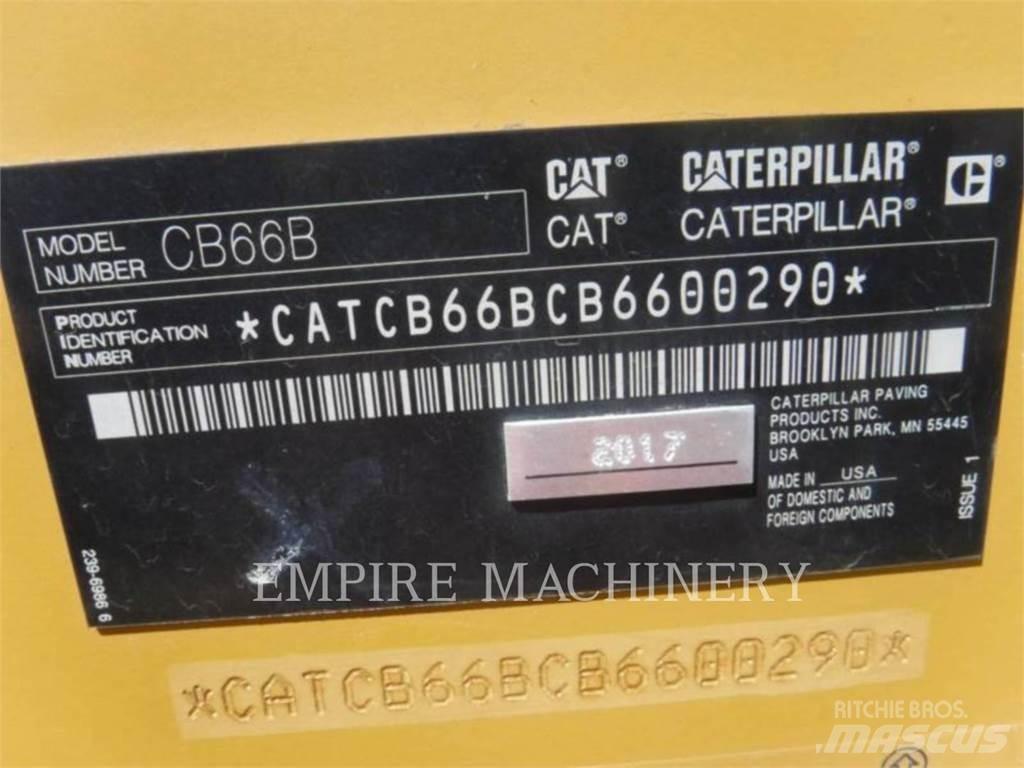 CAT CB66B Tvåvalsvältar