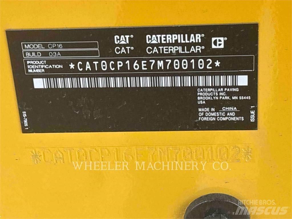CAT CP16 Envalsvältar