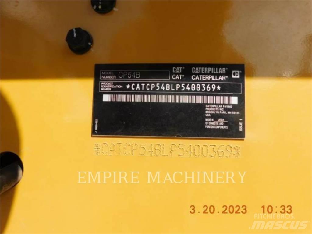 CAT CP54B Envalsvältar
