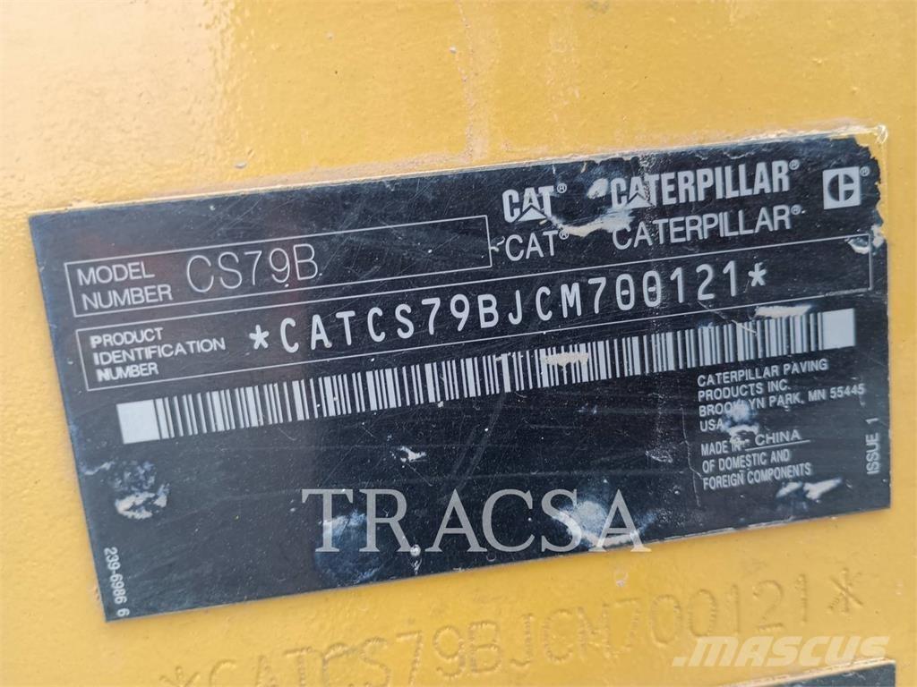 CAT CS 79 B Envalsvältar