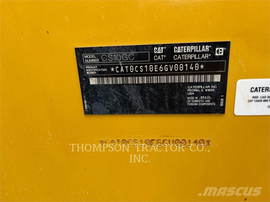 CAT CS10GC Envalsvältar