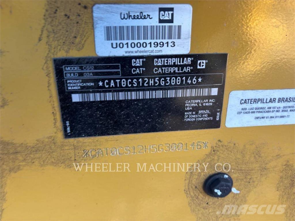 CAT CS12 Envalsvältar