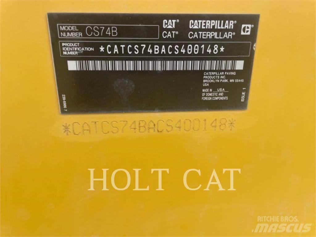 CAT CS74B CAB Envalsvältar