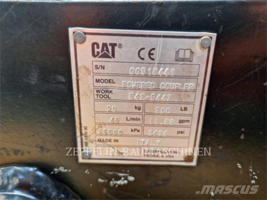 CAT CW10H Redskapsfäste/ adaptrar