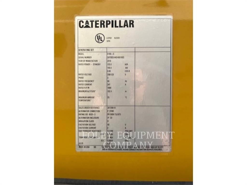 CAT D100 Dieselgeneratorer