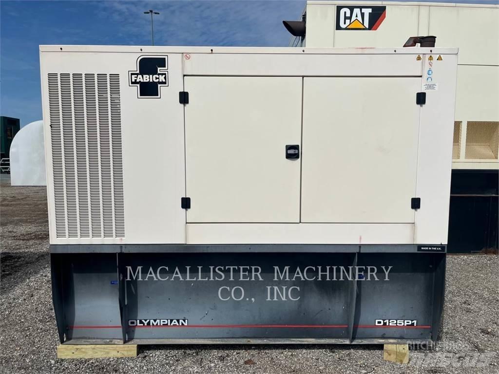 CAT D125P1 Dieselgeneratorer