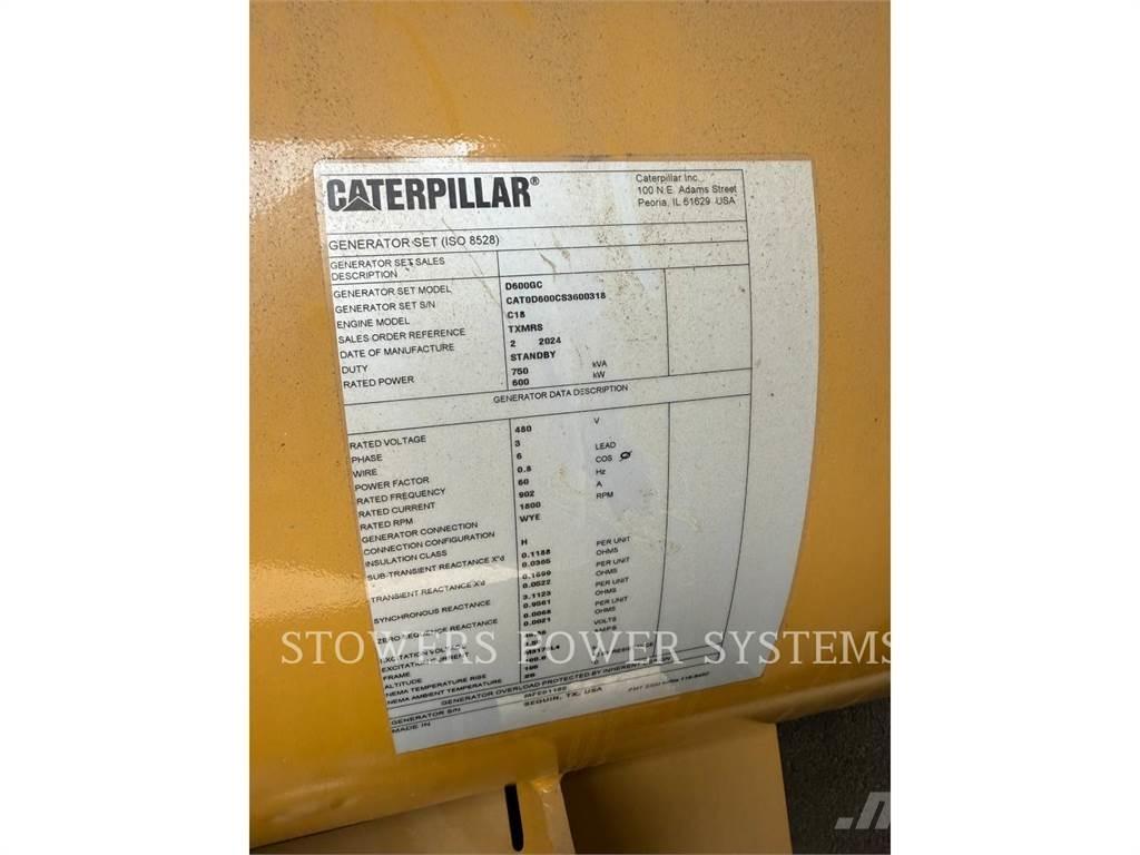 CAT D600GC Dieselgeneratorer