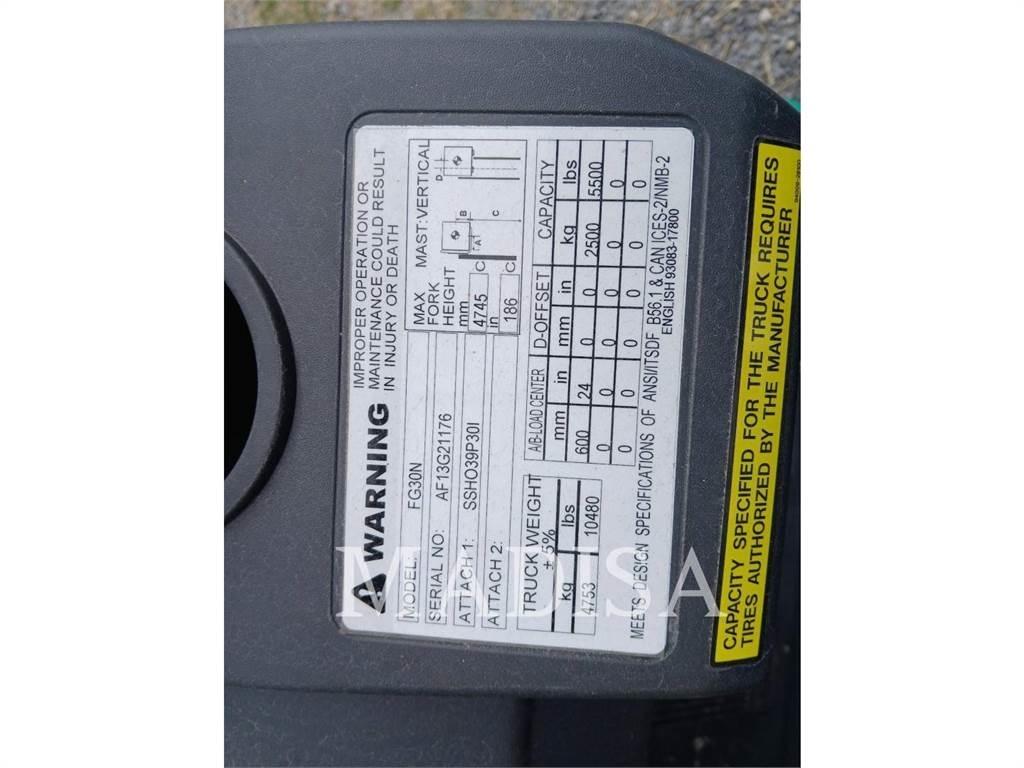 CAT FG30N5-GLE Övriga motviktstruckar