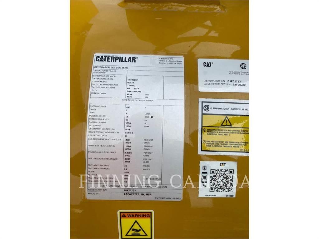CAT G 3512 Dieselgeneratorer
