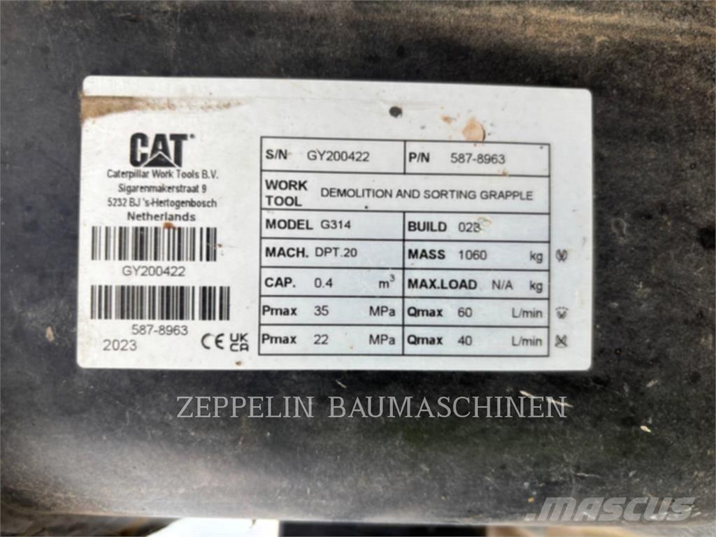 CAT G314-D Gripar