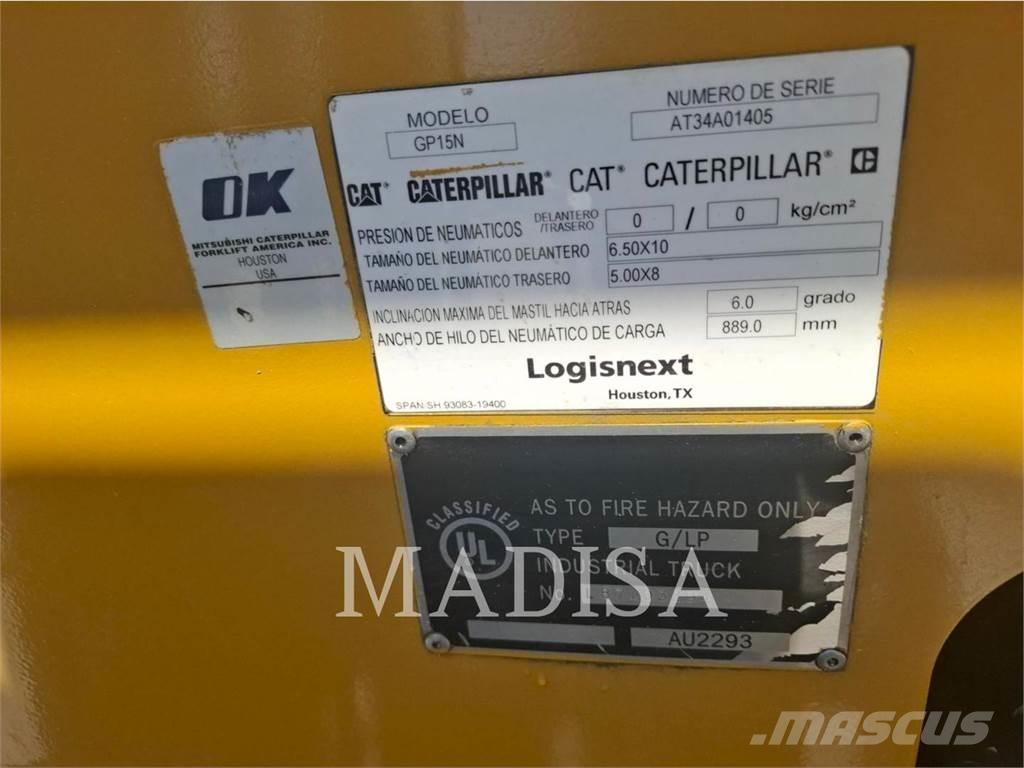 CAT GP15N5 Övriga motviktstruckar