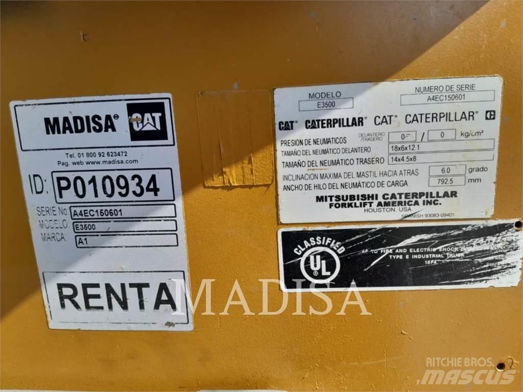 CAT LIFT TRUCKS E3500 Övriga motviktstruckar