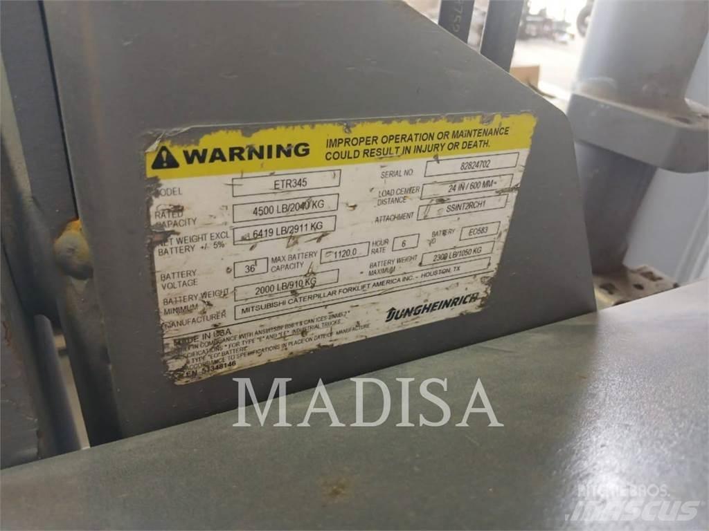 CAT LIFT TRUCKS ETR345A Övriga motviktstruckar