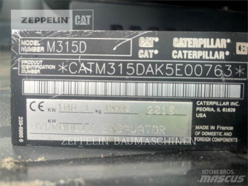 CAT M315D Hjulgrävare
