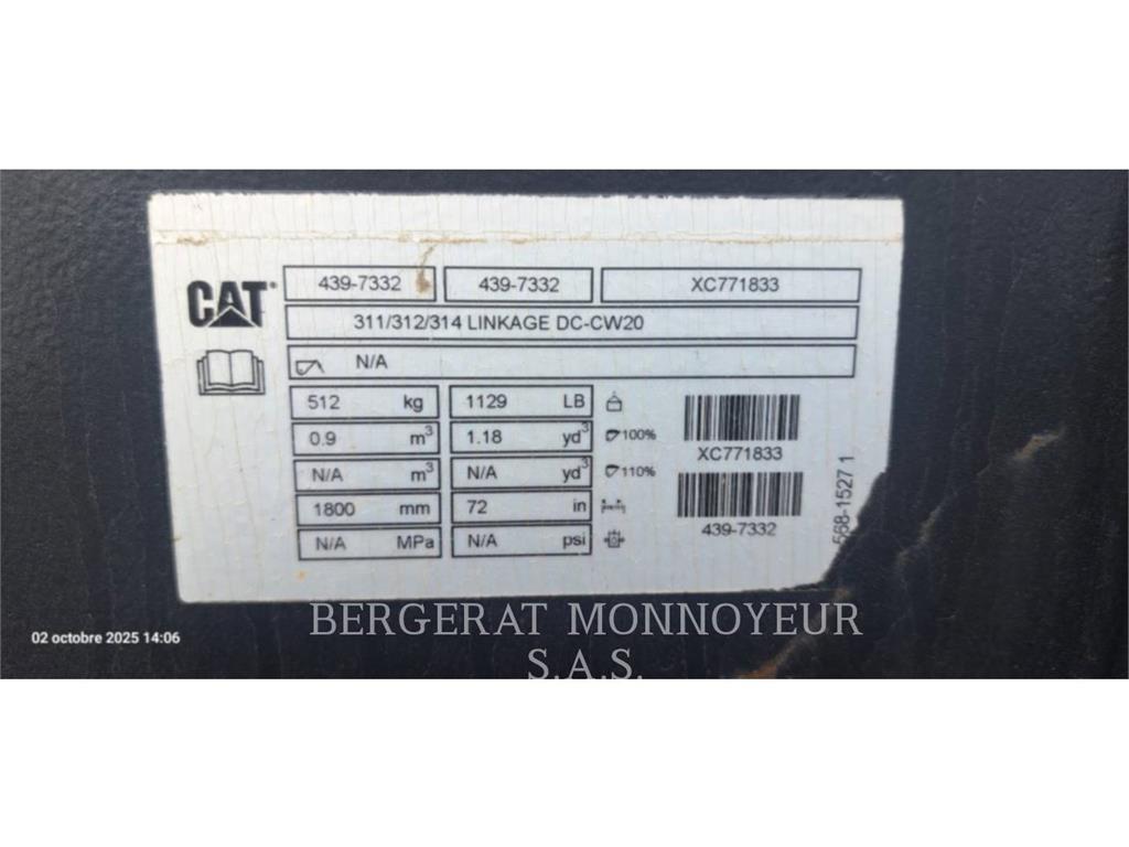CAT M318-07 Hjulgrävare