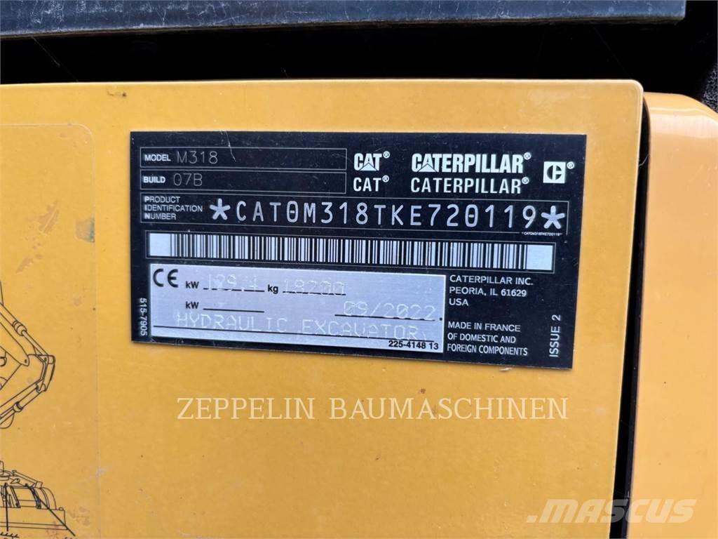 CAT M318-07A Hjulgrävare