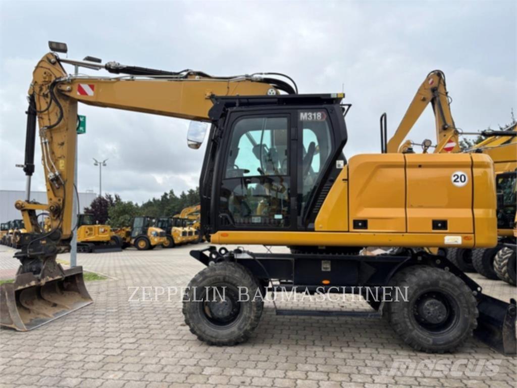 CAT M318-07A Hjulgrävare