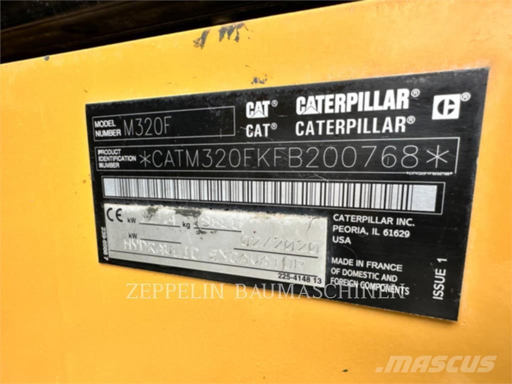 CAT M320F Hjulgrävare