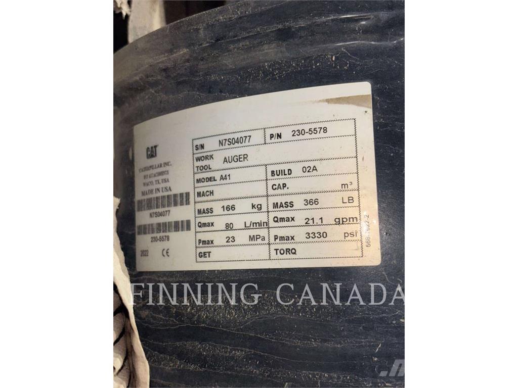 CAT MH3-AU-A41 Tillbehör och reservdelar till borrutrustning