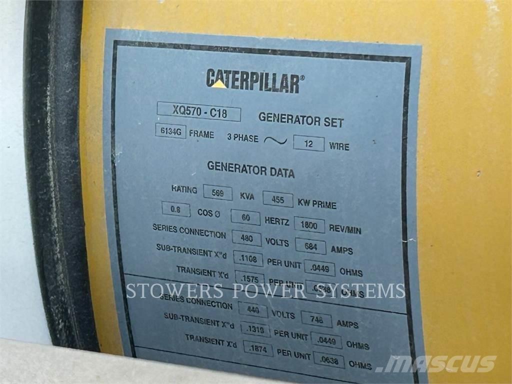 CAT XQ570 Övriga generatorer