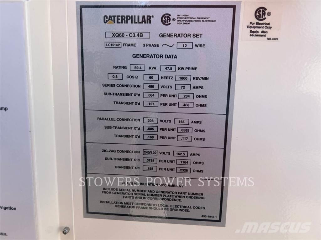 CAT XQ60-48KW Övriga generatorer