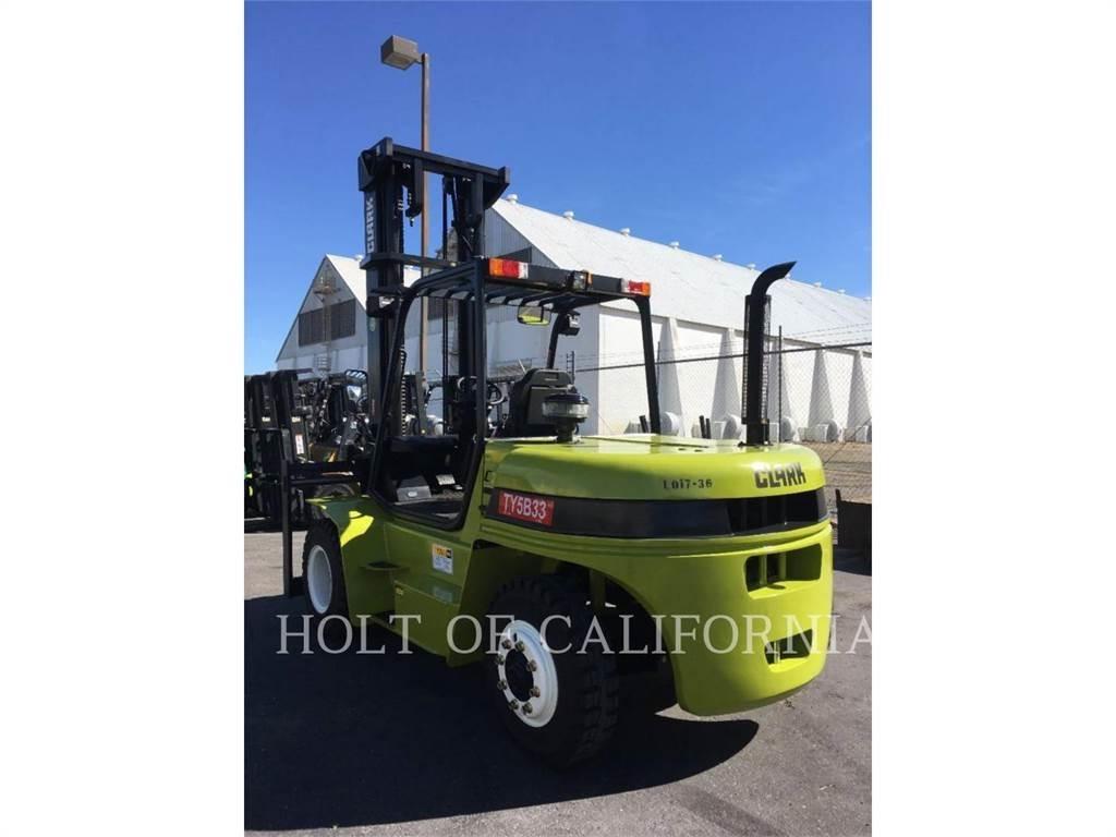 Clark C70D Dieselmotviktstruckar
