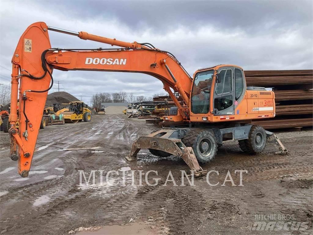 Doosan DX210W Hjulgrävare