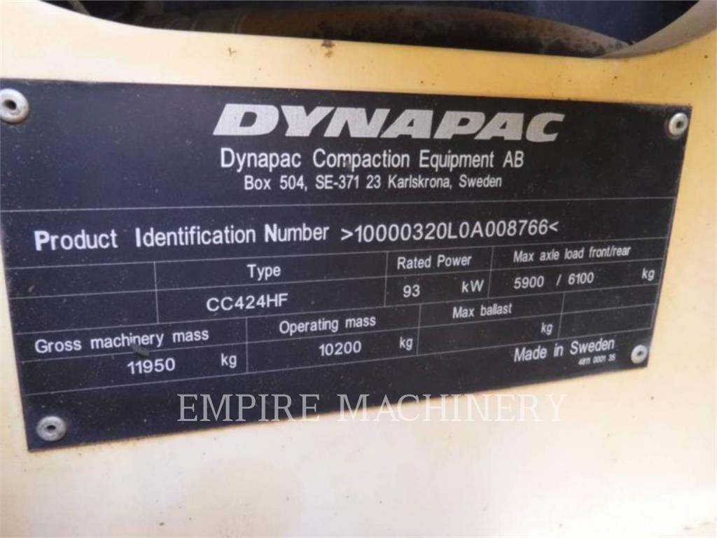 Dynapac CC424HF Tvåvalsvältar