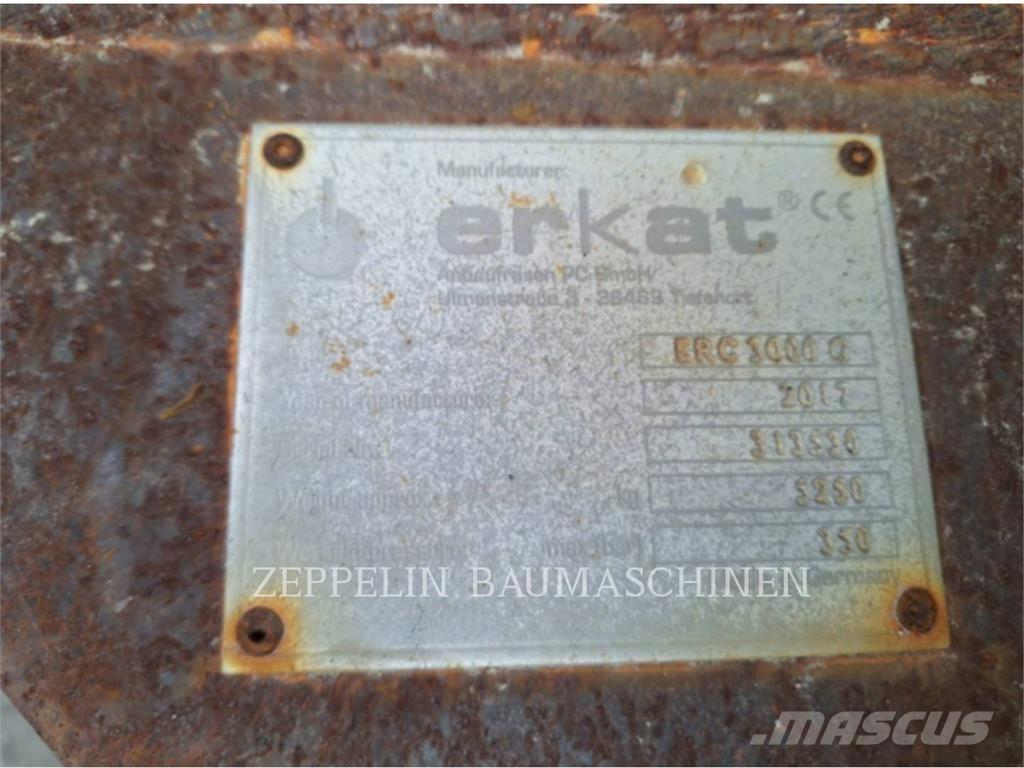Erkat FRÄSE ERC3000 Kedjegrävmaskiner