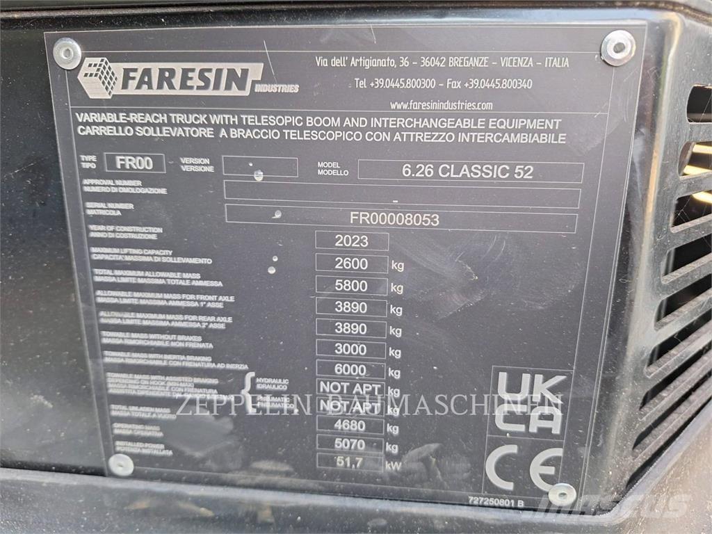 Faresin 6.26 Teleskoplastare